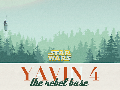 Yavin 4 poster