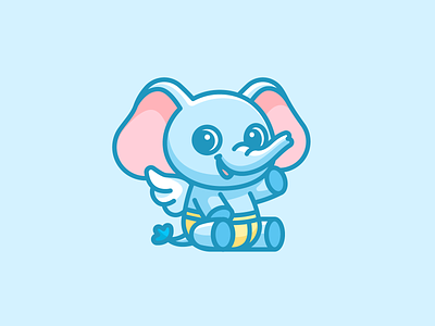 Baby Elephant designs, themes, templates and downloadable graphic elements  on Dribbble