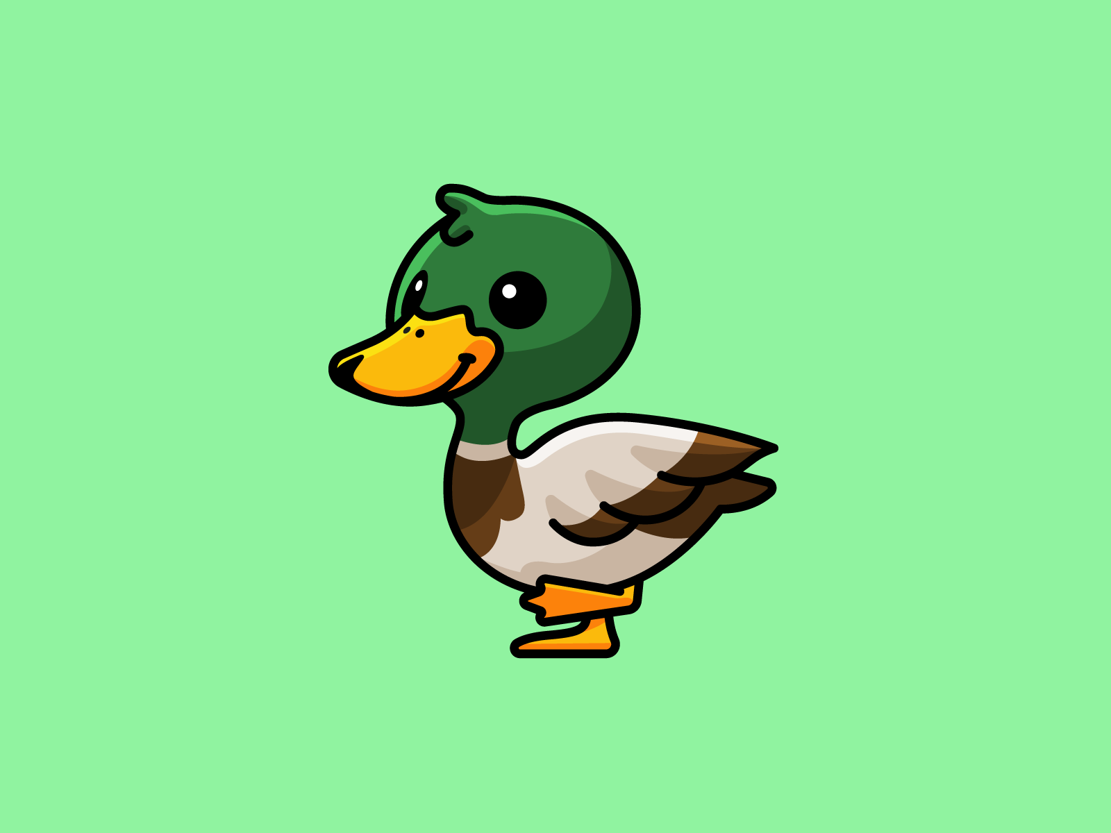 Mallard Duck  Duck illustration Duck art Mallard duck