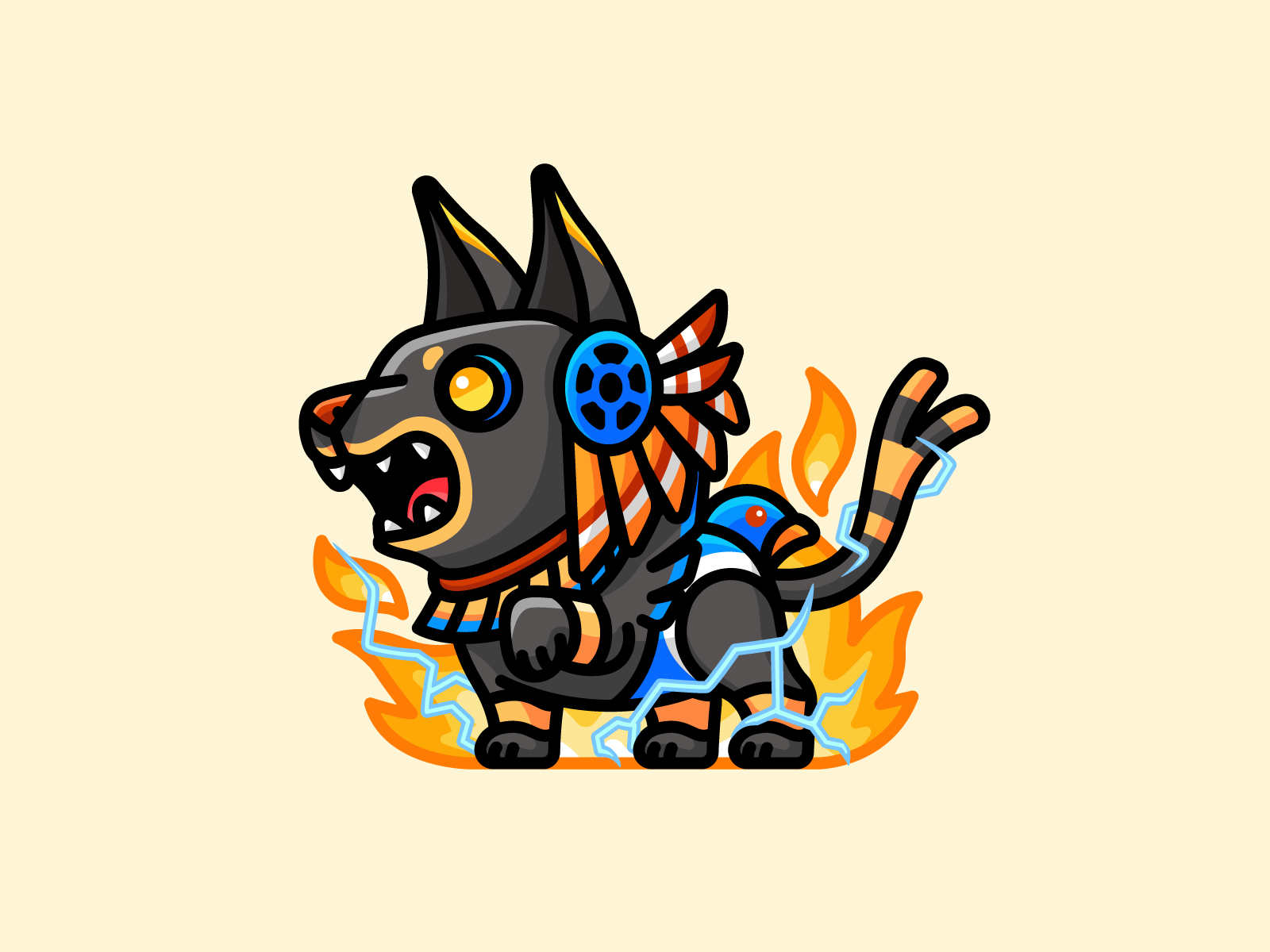 Aztec God Xolotl