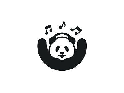 Panda + Headphone