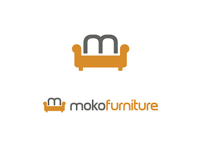 m + sofa app apps application brand branding design interior ecommerce shop furniture initial logotype letter typography logo identity m monogram sit chair sofa couch web website