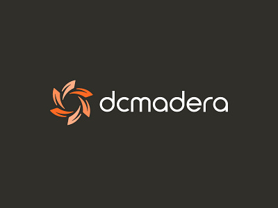 dcmadera - Final Logo architect architecture abstract brand branding carpentry carpenter classy elegant simple dynamic motion speed rotation furniture chair geometry geometric innovation product logo identity luxury luxurious saw blade flower wood woodworking