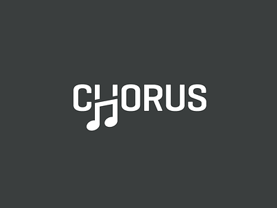 Chorus brand branding chorus choir creative smart font typography h letter logo identity logotype wordmark music note rhythm elegant sing singer song melody unique clever