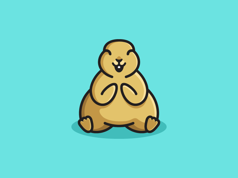 Fat Prairie Dog by Alfrey Davilla | vaneltia on Dribbble