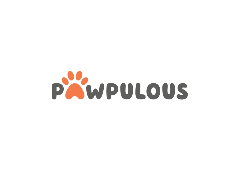 Animated Version 2d animation after effects animal publication creative a letter cute fun funny dog cat pet doggie puppy gif gifs video logo identity logotype wordmark motion graphics paw print