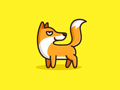 Sly Fox brand branding cartoon comic cunning naughty evil smile face expression fun funny illustrative illustration logo identity mascot character meme website mobile app sly fox