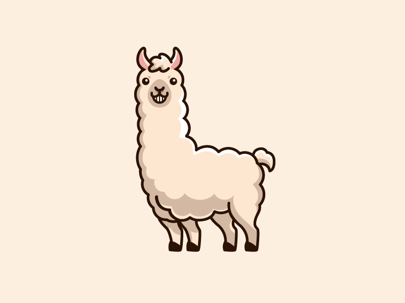 Llama by Alfrey Davilla | vaneltia on Dribbble