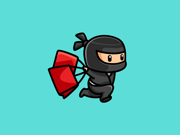 Shopping Ninja by Alfrey Davilla | vaneltia on Dribbble