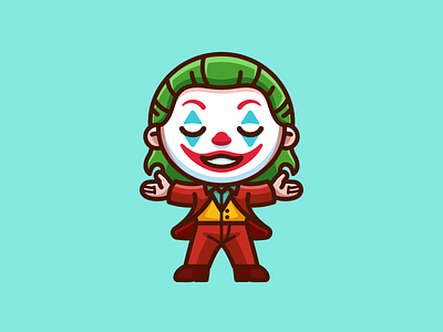 Joker - Freebie adorable batman character clown comic cute dark knight dc free freebie freebies png happy illustration joaquin phoenix joker laugh movie proud smile villain