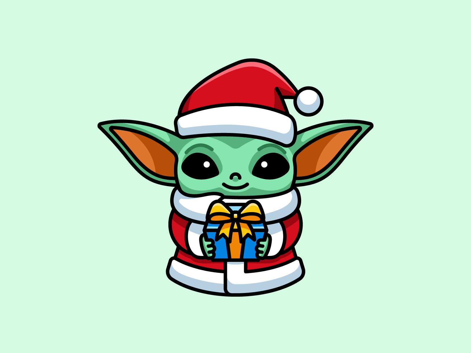 Baby Yoda Freebie By Alfrey Davilla Vaneltia On Dribbble