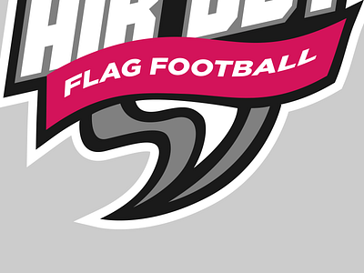 Air it Out black branding football gray identity logo red white