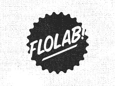 Flolab Logo branding logo vernacular typography