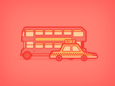 Public Transport icon illustration public transport ui vector