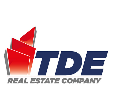 TDE Company / Logo Design graphic design logo logo design real estate real estate logo