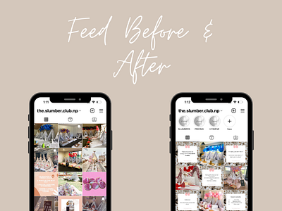 Social Media Before and after by Hannah on Dribbble