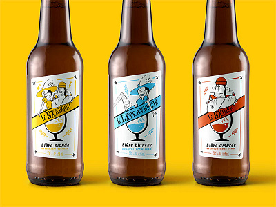 Beer Labels - Brasserie L'Excuse