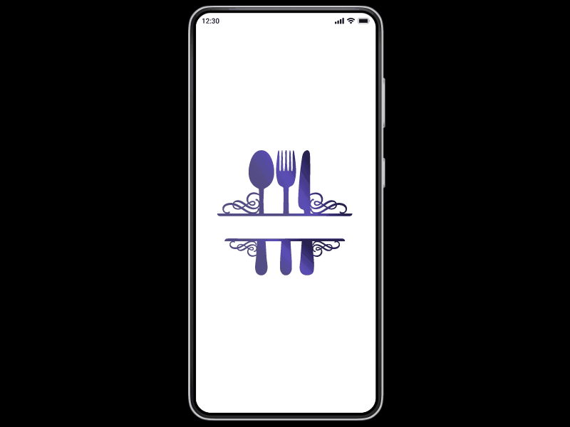 Splash screen - Kae's Bistro restaurant app