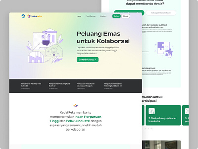 Kedaireka Landing Page