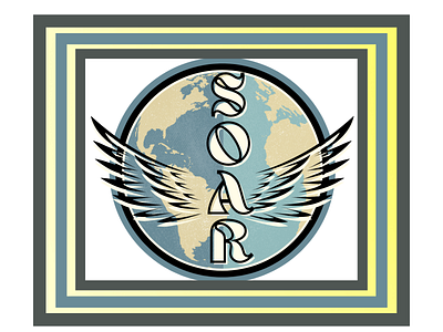 Soar Airlines - Airline Logo airline airplane branding dailylogo dailylogochallenge design flight fly logo sticker travel wings