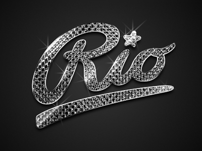 Rio diamonds logo rio sparkle
