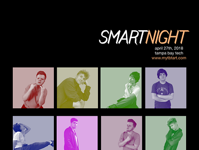 SmARTNight Advertisement | Tampa Bay Tech advertisement branding design logo photography