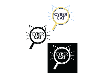 Cyber Cat Logo Redesign branding design graphic design logo vector
