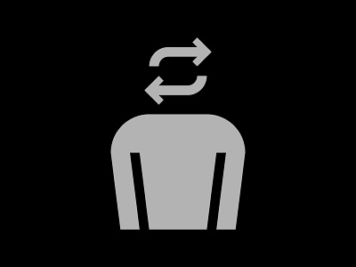 Rumination (2020) adobe illustrator icon design pictogram psychology rumination