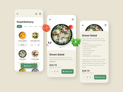 Food Delivery App Concept