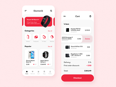 Electronics Store App Concept alsaut app app design design mobile mobile app shop ui ui ux