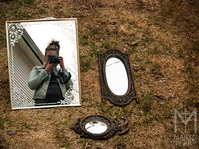 Mirror Self Portrait adobe digital photography edited photo photo editing photoshop
