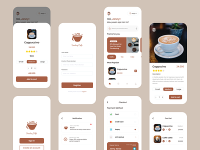 Sunday Coffe - Coffe Shop Order Mobile App