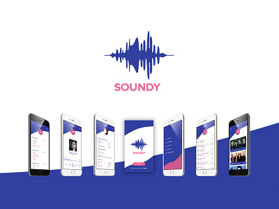 Soundy - Music App app concept design music ui
