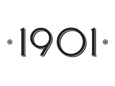 1901 logo type