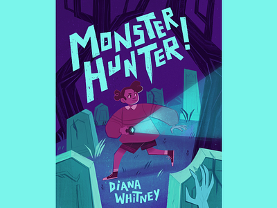 Monster Hunter! illustration kidlit photoshop picture book