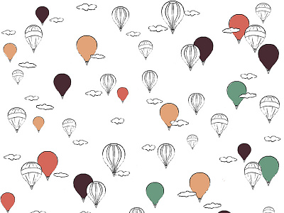 Hot-air Baloon air baloon hot hotairbaloon pattern