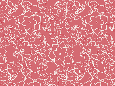 Pink Flowers bloom flower pattern pink
