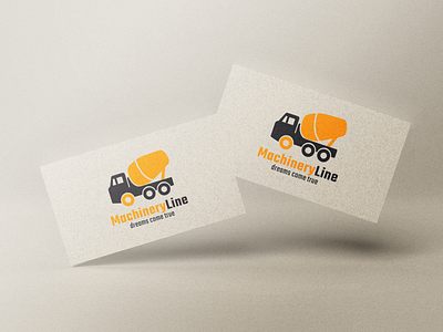 logo for a construction equipment rental company building car company consruction design equipment graphic design logo mixer rental