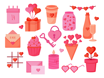 Valentine's day set