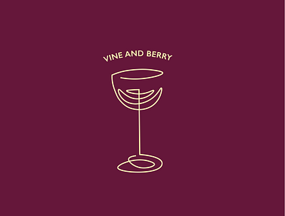 Vine and Berry Logo branding design illustration logo vector