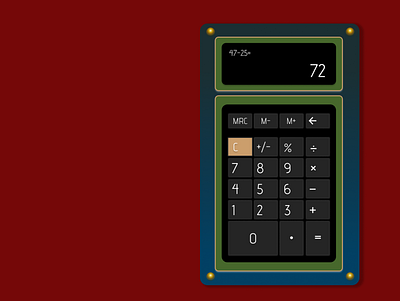 Calculator design ui