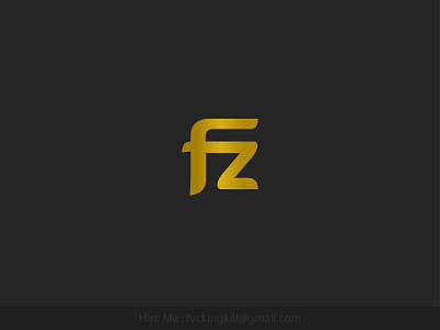 FZ Logo adobe art brand identity branding design dribbble fz fz logo gold graphic design interface letter fz letter logo logo logo brand monogram typography ui uiux vector