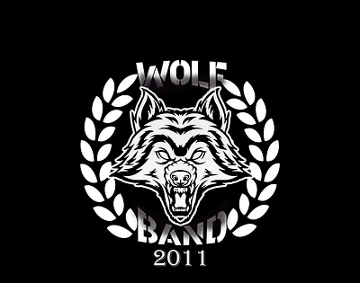 WOLF BAND 2011 branding design designer designtext graphic design illustration logo motion graphics teenwolf textdesign tshirt tshirtdesign typography vector vectordesign wolfpack wolfvector