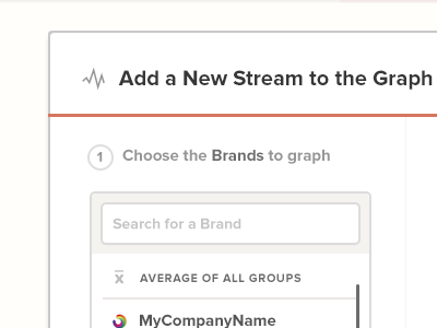 Add a New Stream add graph new pictos proxima nova search sort stream trackmaven
