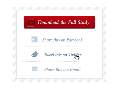 Download or Share button download email facebook icons share twitter