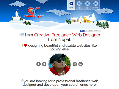 riseofaryan personal portfolio responsive web design responsive website web designer portfolio