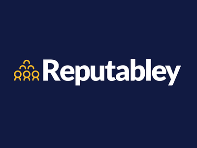 Reputabley - Logo for Reputation Management Company branding logo