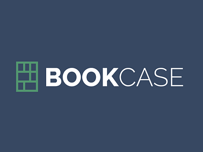 Bookcase Logo branding logo