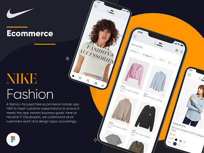 Nike Fashion app design