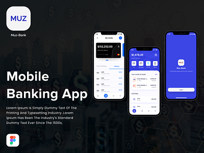 Mobile Banking App design